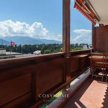 Le San Giorgio - Moubra - Parking By Cosyhome 크란스몬타나