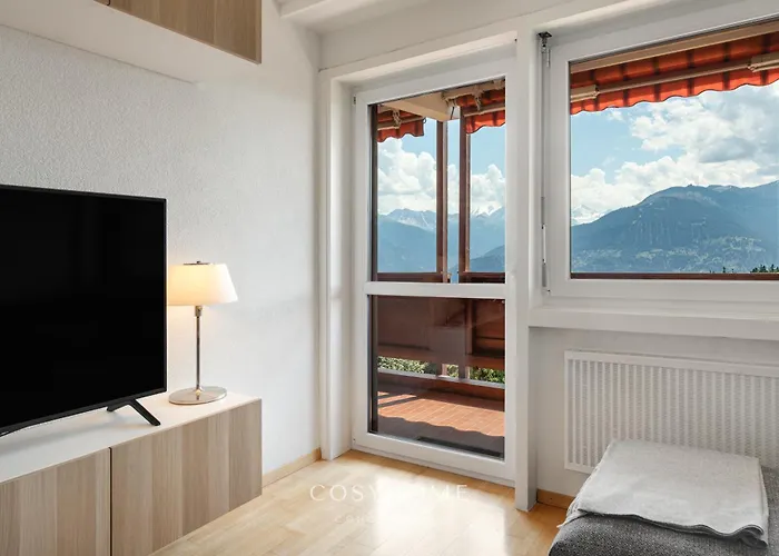 Le San Giorgio - Moubra - Parking By Cosyhome Crans-Montana