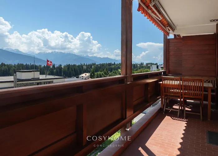 Le San Giorgio - Moubra - Parking By Cosyhome Crans-Montana